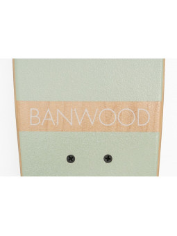 Skateboard per bambini da 3 anni in su colore menta stile California degli anni 70 - Banwood