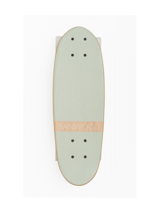Skateboard per bambini da 3 anni in su colore menta stile California degli anni 70 - Banwood