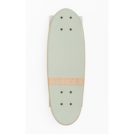 Skateboard per bambini da 3 anni in su colore menta stile California degli anni 70 - Banwood