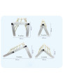 Triangolo di arrampicata con rampa