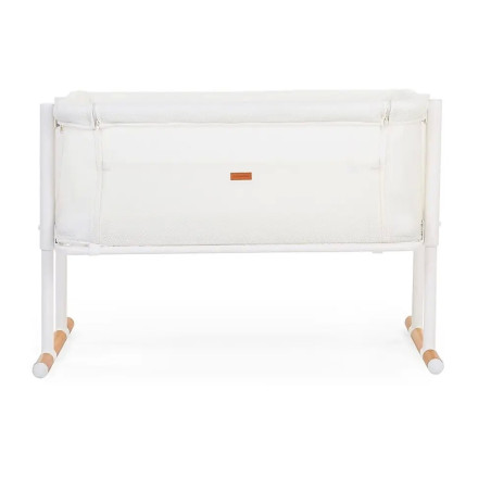 Culla evolutiva Evolux Co-sleeper in legno bianco e naturale per bambini da 0 a 6 mesi