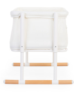 Culla evolutiva Evolux Co-sleeper in legno bianco e naturale per bambini da 0 a 6 mesi