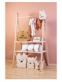 Evolutionary Tipi Cradle with Clothes Hanger 90x50 - Childhome