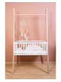Evolutionary Tipi Cradle with Clothes Hanger 90x50 - Childhome