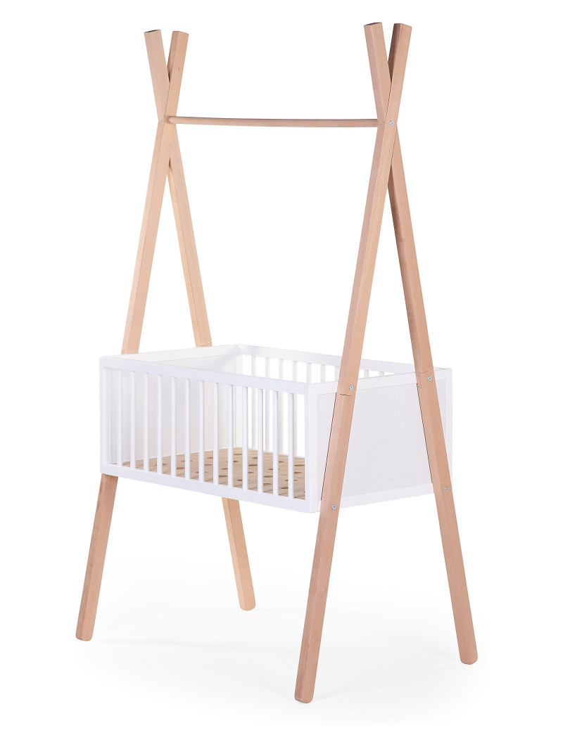 Culla Evolutiva Tipi con Appendiabiti 90x50 - Childhome