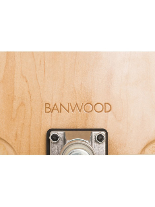 Skateboard for children aged 3 and up, 70s California style navy - Banwood
