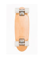 Skateboard per bambini da 3 anni in su in legno naturale e strisce rosse stile California degli anni 70 - Banwood