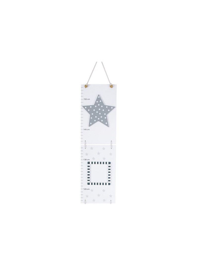 Wooden Growth Meter for Children with Stars