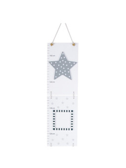 Wooden Growth Meter for Children with Stars