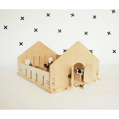 Wooden farmhouse My Mini Ranch - My Mini Home