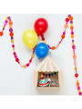 Mensola Ripiano Scaffale a forma di tenda da circo in Legno naturale e bianco per Cameretta dei Bambini