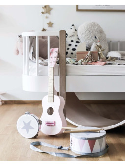 Chitarra in Legno Rosa per Bambini
