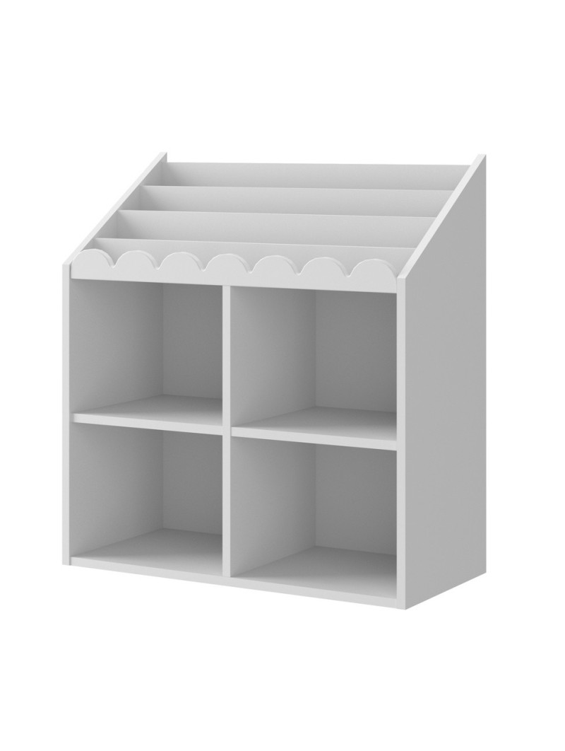 Children's BooK NooK White Bookcase - BellAmy