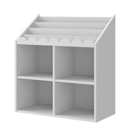 Children's BooK NooK White Bookcase - BellAmy