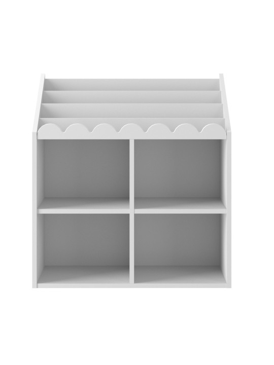 Children's BooK NooK White Bookcase - BellAmy