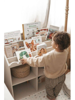 Children's BooK NooK White Bookcase - BellAmy