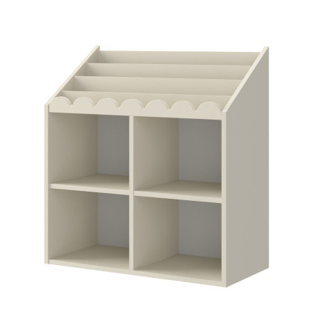Libreria Montessoriana per Bambini BooK NooK crema - BellAmy
