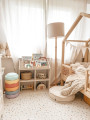 Libreria Montessoriana per Bambini BooK NooK crema - BellAmy