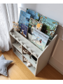 Children's BooK NooK sage green bookcase - BellAmy