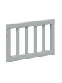 Grey safety barrier for cradle and cot Royal and Lotta collections by BellAmy