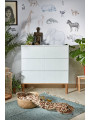 Dresser chest of drawers with changing table for children's bedroom Toteme Botanic with plant decorations BellAmy