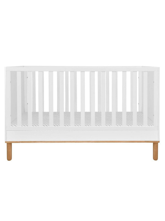 Culla in MDF bianco per la cameretta dei Bambini Toteme Botanic con decorazioni vegetali by BellAmy