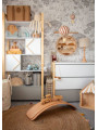 Libreria per la cameretta dei Bambini in legno bianco, grigio e naturale Pinette - by BellAmy