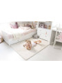 Letto singolo 90x200 per camerette di bambini e ragazzi in legno bianco stile classico mod. Marylou by Bellamy