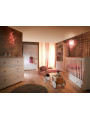 Culla / Lettino 70x140 per camerette di bambini e neonati in legno bianco stile classico mod. Marylou by Bellamy