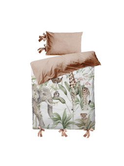 Biancheria da Letto per Bambini Savanna 100x135cm