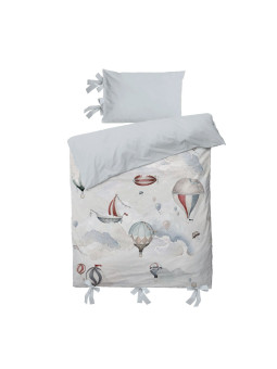 Biancheria da Letto per Bambini Balloons Adventure 100x135cm