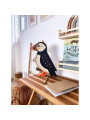 Lampada da notte per Bambini fatta a mano Pinguino in Legno - Peekaboo