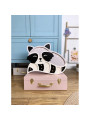 Lampada Notturna in Legno per Bambini Procione - Peekaboo