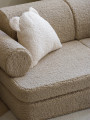 Kids Settee in teddy fabric - Wigiwama