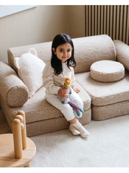 Divano per Bambini in Tessuto Teddy - Wigiwama
