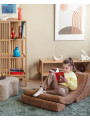 Set di 3 poltroncine per bambini in velluto a coste fatto a mano Moon Chair by Wigiwama