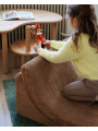 Set of 3 Handmade Corduroy Kids Chairs Moon Chair by Wigiwama