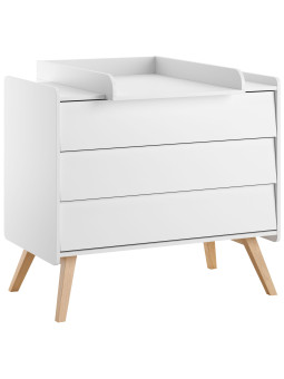 Children's Chest of Drawers Vintage White - VOX