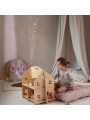 Casa delle Bambole in Legno Safe Plywood Dollhouse!