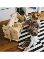 Casa delle Bambole in Legno Safe Plywood Dollhouse!