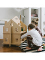 Casa delle Bambole in Legno Safe Plywood Dollhouse!
