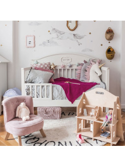 Casa delle Bambole in Legno Safe Plywood Dollhouse!