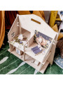 Casa delle Bambole in Legno Safe Plywood Dollhouse!