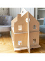 Casa delle Bambole in Legno Safe Plywood Dollhouse!
