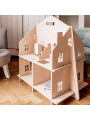 Casa delle Bambole in Legno Safe Plywood Dollhouse!