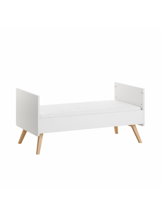 Culla trasformabile in Lettino 70x140 serie Vintage bianco - VOX