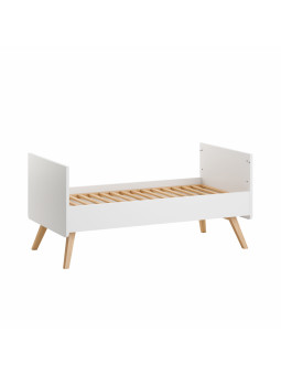 Culla trasformabile in Lettino 70x140 serie Vintage bianco - VOX