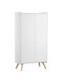 3 Piece Nursery Set with Cot 60x120 Vintage white - VOX