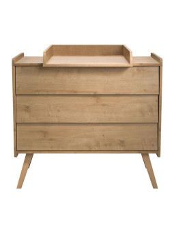 3 Piece Nursery Set with Cot 70x140 Vintage natural - VOX