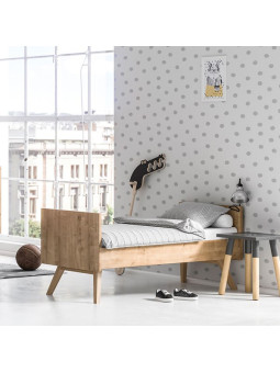 3 Piece Nursery Set with Cot 70x140 Vintage natural - VOX